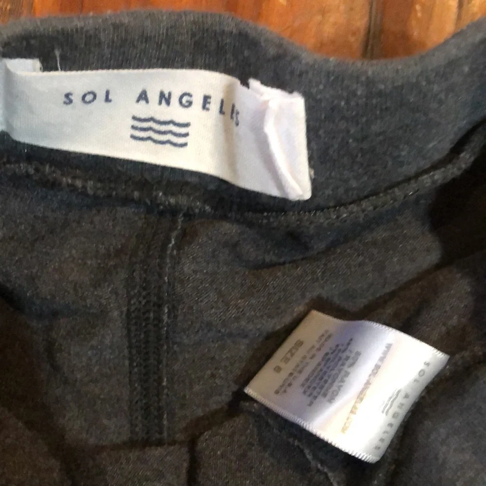 SOL ANGELES KIDS ESSENTIAL HACCI JOGGER- VINTAGE GRAY